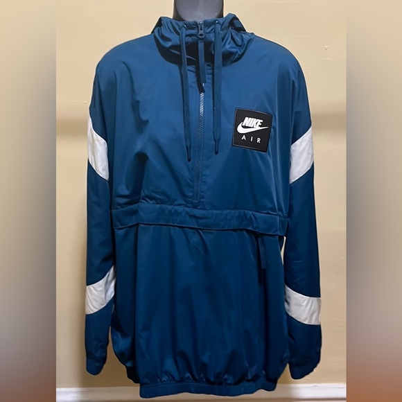 Teal Blue Men's Nike WindBreaker - Picture 1 of 3